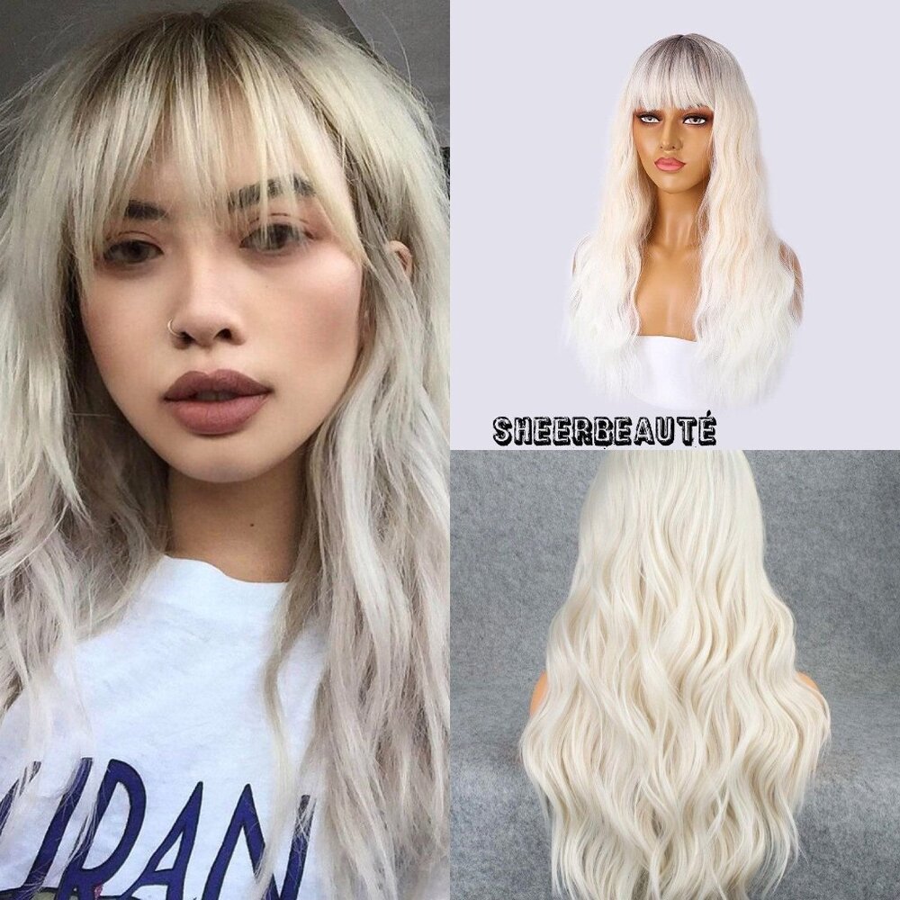 Platinum Blonde Wig,Hair Wigs